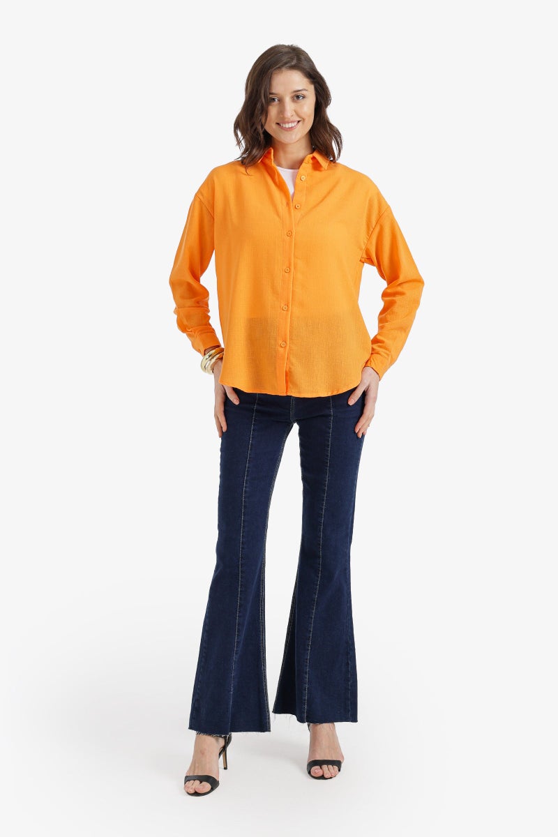 Clue Dropped-Shoulder Relaxed Shirt - Image 5